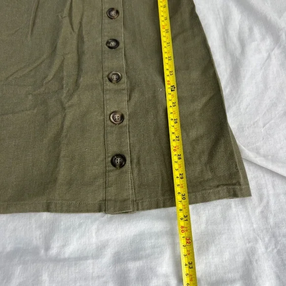 tillys olive green dress - Picture 3 of 4
